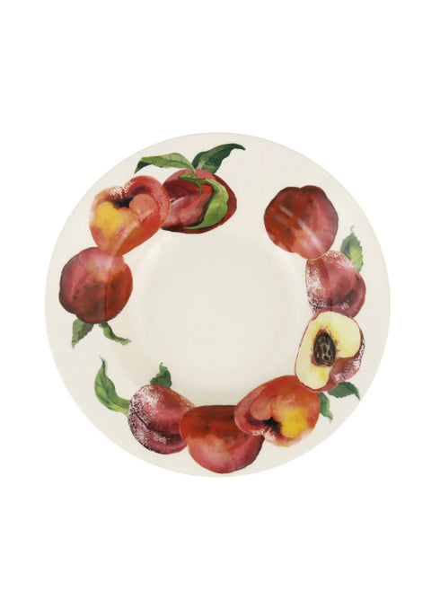 Peaches Dessert Plate